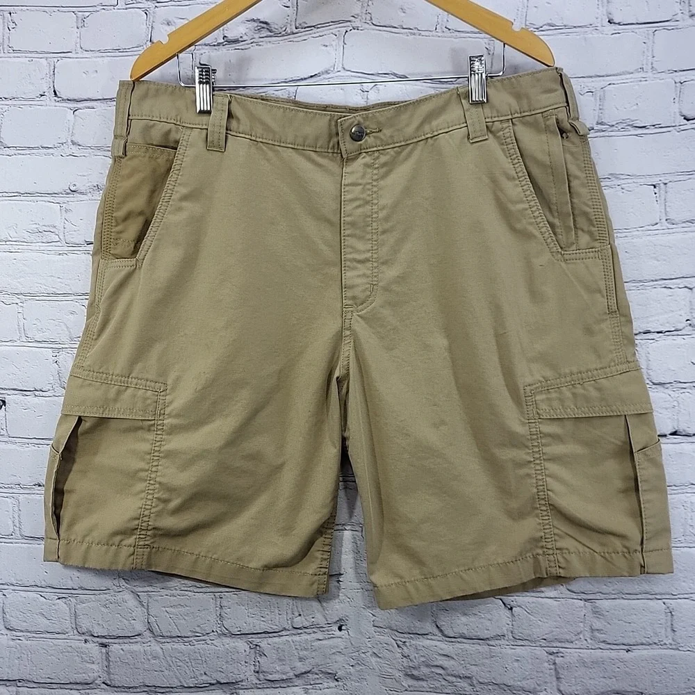 Carhartt Khaki Shorts Mens Sz 40 Flaw‎